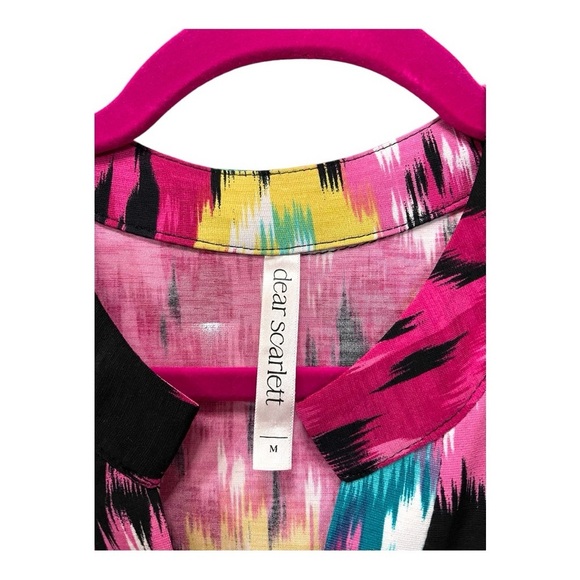 Floral Print Dear Scarlett Blouse - Size M - Picture 4 of 5